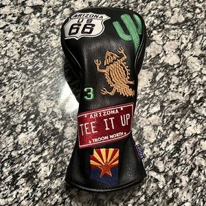 Troon North (Scottsdale), 3 wood cover, Color - Black / Multi